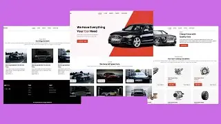 Car Website || Full Responsive || HTML, CSS & JavaScript || HD Pictures || #car #websites @YouTube