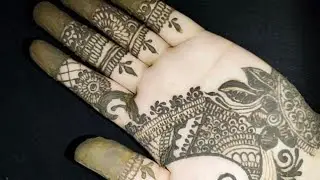 2024 very good mehendi design by Shafquat Jahan