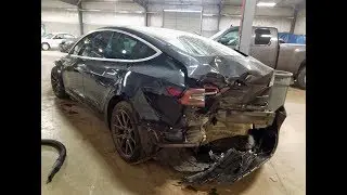 2019 Tesla Model 3 Totaled Copart Rebuild