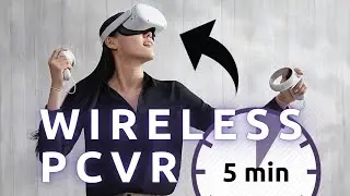 How to set up Virtual Desktop in under 5 minutes | Wireless PCVR with VD explained | Easy tutorial