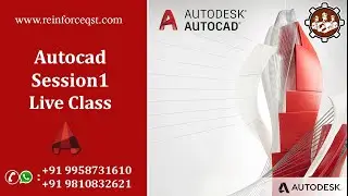 Autocad Online Training Live session By professional Trainer