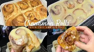 How to make super soft cinnamon rolls | The perfect recipe for Autumn baking