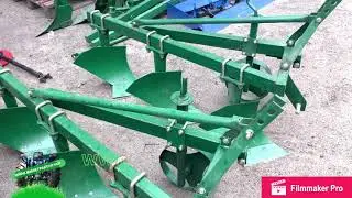 ПЛ-320/ Плуг на минитрактор/КАК НЕ КУПИТЬ «Г...» покажем вблизи плуги на минитрактор на 3 корпуса!