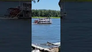Paddle Boat on Upper Mississippi River!