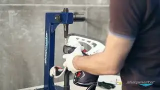 Клепальный станок для коньков Sharpmaster. Видеоинструкция.