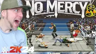 NEW COBRA KAI Comes to fight in WWE 2K24 and shows NO MERCY