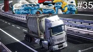 Die Schlümpfe kommen Let's play ETS 2 Multiplayer( Firma : Manicus Euro Trans) # 35