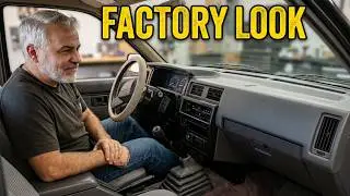 Dashboard Restoration on a Nissan D21 Hardbody Pickup by Coverlay - Part 2