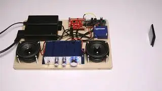 Very low latency beam sensor triggering audio (works up to 5m)