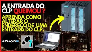 COMO ALTERAR O ENDEREÇO DE ENTRADAS E SAIDAS DO CLP - SIMATIC MANAGER   *Função Rewire* #67