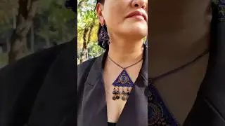 комплект Тумар с лазуритами 