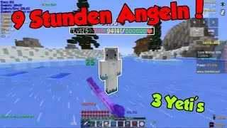 3 Yeti's gefisht! 9 Stunden Jerry's Pond angeln! | Hypixel Skyblock