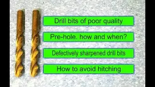 How to drill - part 2 of 2