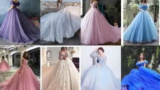 Glimmer beautiful and gorgeous princess gown dresses designs for girls 💒🎸🎁@b-t-w all fashion
