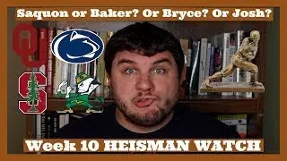 Will a QB or RB Win the Heisman? | 2017 Week 10 Heisman Watch