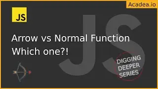 Ep3 - Arrow Function vs Normal Function in JavaScript