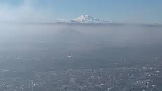Гора Машук. Вид на Эльбрус.