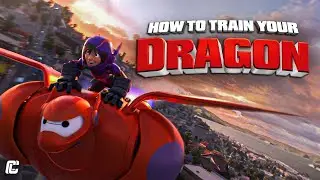 Big Hero 6 Flying Scene but with music from How to Train Your Dragon | Music Switch