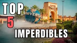 TOP 5 de UNIVERSAL STUDIOS Hollywood , las mejores atracciones que si o si , debes conocer.