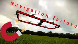 FPV navigation system failure due to electromagnetic interference