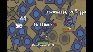 RV3 Ronin Saga LOST FOOTAGE: MooMoo.io Hacker VS 5 Hackers