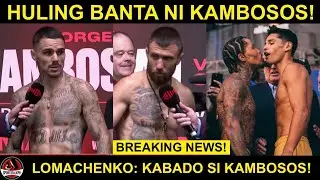 Kambosos: IPAPA-RETIRO ko si Lomachenko MAMAYA! | Tank grabe KONDISYON sa Garcia REMATCH