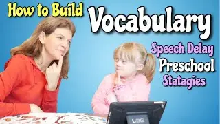 Building Vocabulary || Special Education Teaching Strategies || Delayed Speech in Preschool