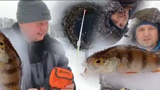 Рыбалка в глухозимье с подводной камерой калипсо