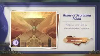 Sumeru Desert Wandering - Ruins of Scorching Might | Genshin Impact | Web Event | Music Only