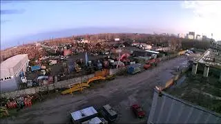 Второй полет на квадрокоптере.