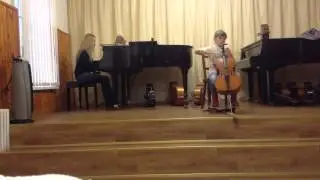 Мокрая Анастасия. Марш оловянных солдатиков (Никишаева). Виолончель.