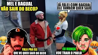 MEL TROLOU O CEBOLINHA DIZENDO QUE ELA E BAGUAL VÃO SAIR DO BECO! MESTRE MANDOU DO BOBBYZERA! GTA RP