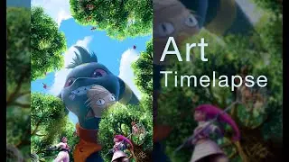 Nero Finds You (Art Timelapse of Umbreon Ne'ro)
