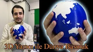 3D Yazıcı ile 2 Renkli Dünya Basmak