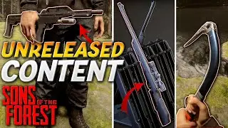 UNRELEASED Content For Sons of the Forest (Rifle, Air Gun, & More)