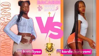 Bacardi Dance Battle: K.ataliyaa vs Kardia.Kurayami | Amapiano #dancevideo