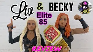 Liv Morgan & Becky Lynch Elite 85: WWE wrestling figure review