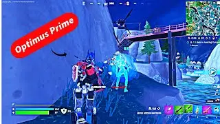 Optimus Prime gameplay - Fortnite.