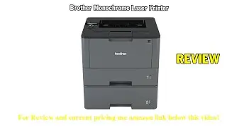 Review Brother Monochrome Laser Printer, HL-L5200DWT, Duplex Printing