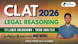 CLAT - Legal Reasoning | Syllabus + Trend Analysis 