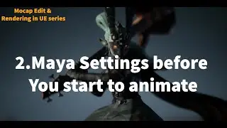 Maya Settings before you start to animate