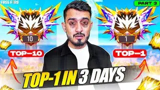 Playing Continue 20 Days For Region Top 1🥇 और उसके बाद😭 | BR Ranked | Hard Challenge Ep 8 Part 3