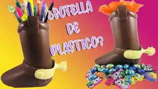 COMO HACER DULCEROS CON BOTELLAS DE PLÁSTICO RECICLADAS paso a paso