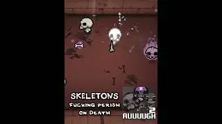DEATH ANIMATION MODS in The Binding of Isaac Repentance!