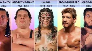 List the Great Wrestlers Who Have Died | Comparison