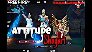 😈FREE FIRE ATTITUDE  SHAYARI 😈 ||  FREE FIRE WHATSAPP STATUS VIDEO || IKKA GAMING