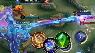 MAYHEM MODE NOVARIA IS 100%BROKEN INSANE BRUTAL DAMAGE | BEST BUILD AND EMBLEM S30 | MOBILE LEGENDS