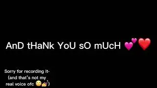 Sorry 🥲 || kinda a explication 😃👍