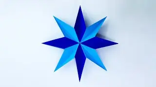 How to make an origami modular star ( Ilan Garibi)
