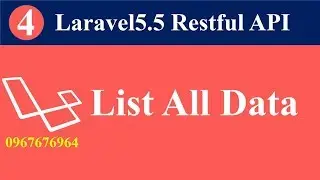 laravel5.5  restful api list all data lesson 4